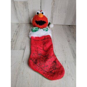 Elmo sesame street‎ christmas stocking red xmas home decor